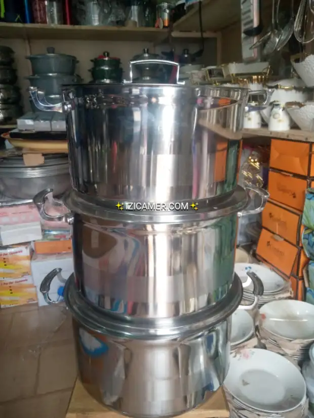 Assiette chauffante inox lourde