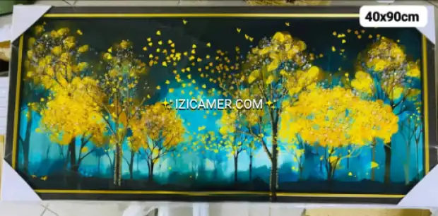 Tableau décoratif 3D horizon