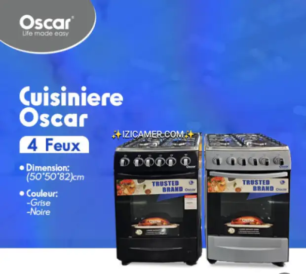 Cuisinière oscar 50/50