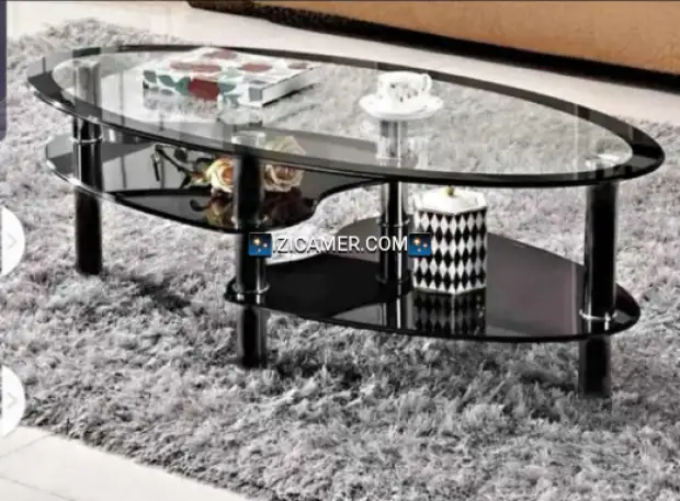 table à bordure Ronde