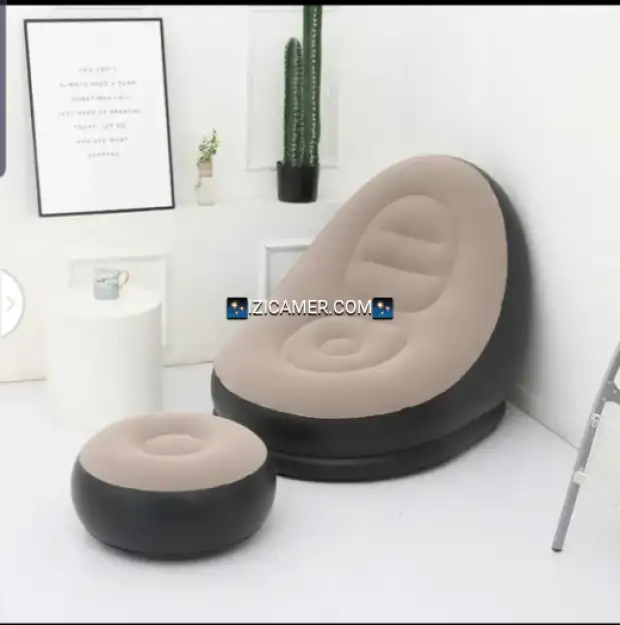 chaise gonflable SOFA avec pompe manuelle | IZICAMER