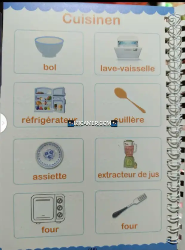 3 livrets + 4 stylos | IZICAMER