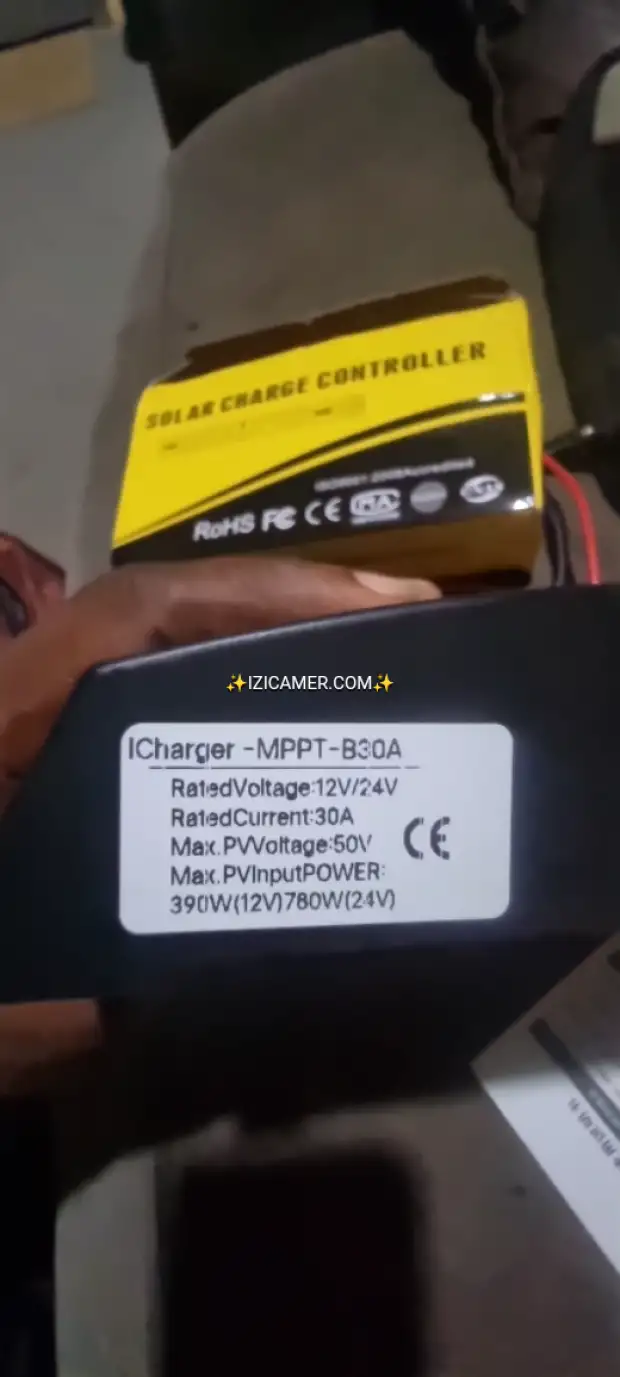 Contrôleur de charge solaire | IZICAMER