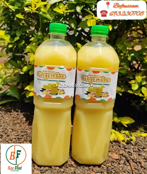 Jus de gingembre pur
