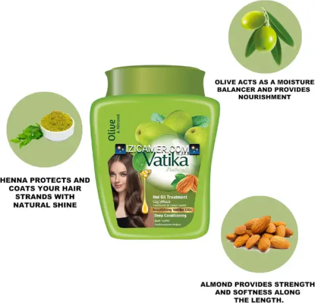 Masque Revitalisant pour cheveux & perruque à l’huile d'olive - Cheveux secs, ternes et sans vie