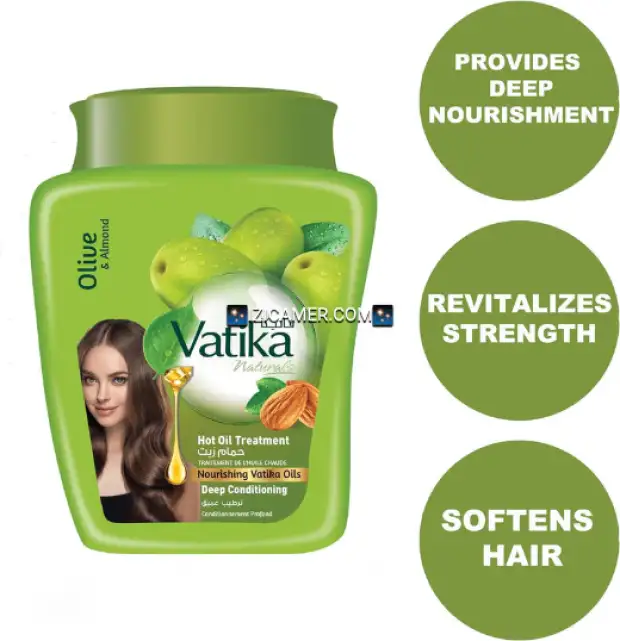 Masque Revitalisant pour cheveux & perruque à l’huile d'olive - Cheveux secs, ternes et sans vie | IZICAMER