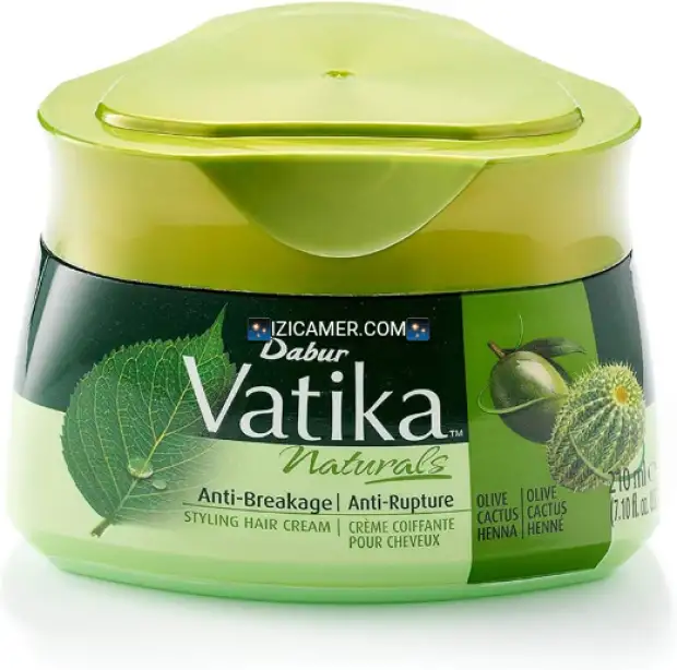 Crème Capillaire Anti-chute d'extrait vierge d'huile d'olive & de cactus 210 ml