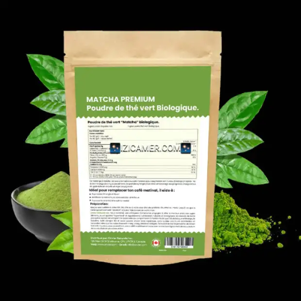 Matcha Premium Orviar – Poudre de Thé Vert 100 % Bio pour Énergie et Bien-être | IZICAMER