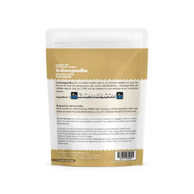 Infusion Ashwagandha Bio (Ginseng indien) - 100g | IZICAMER