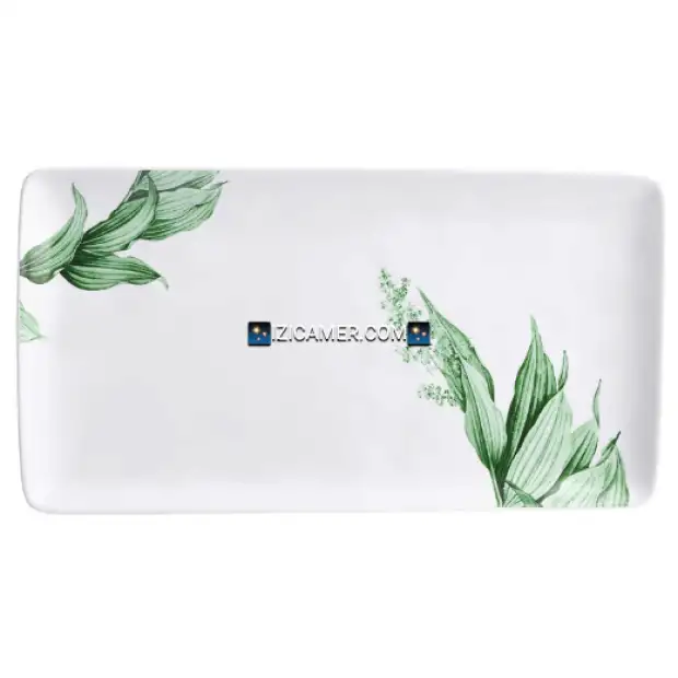 Ensemble de 3 Plateaux de Service en Porcelaine | IZICAMER