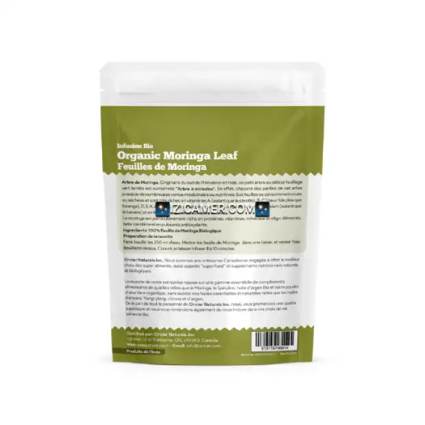 Infusion Moringa feuilles - Moringa oleifera BIO 100gr | IZICAMER