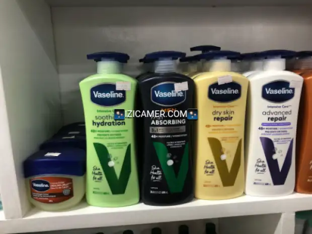 Lait de toilette Vaseline