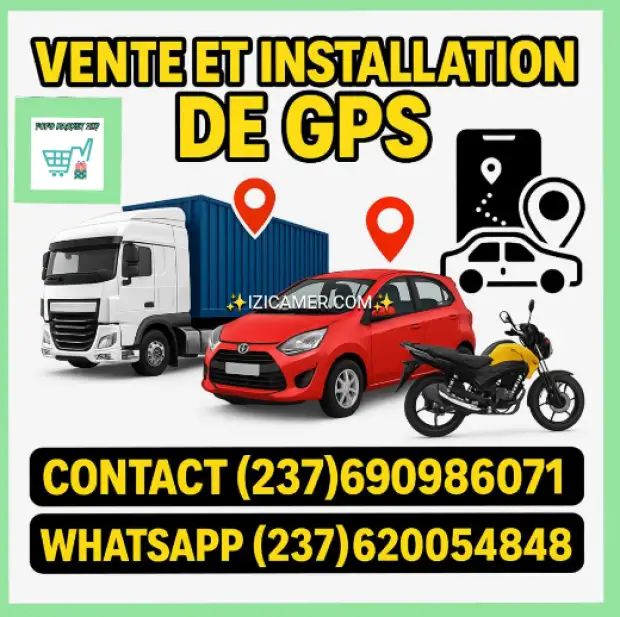 VENTE ET INSTALLATION DES GPS SUR VOS VÉHICULES (Après installation il n'y a pas de frais mensuel