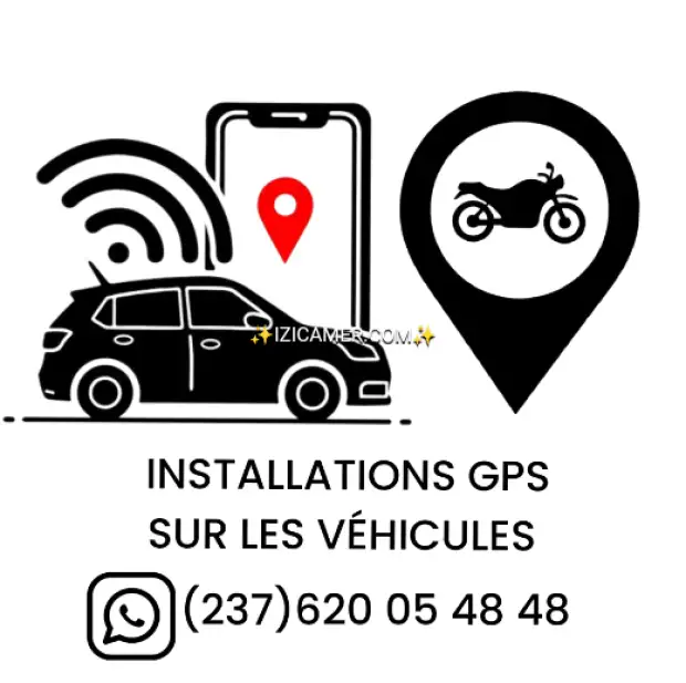 VENTE ET INSTALLATION DES GPS SUR VOS VÉHICULES (Après installation il n'y a pas de frais mensuel | IZICAMER