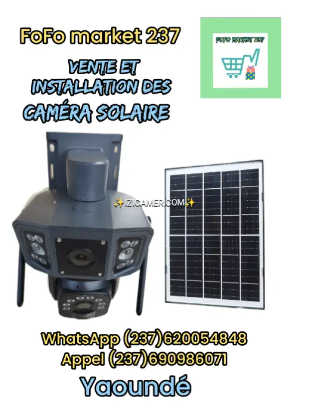 CAMÉRA SOLAIRE INTELLIGENTE