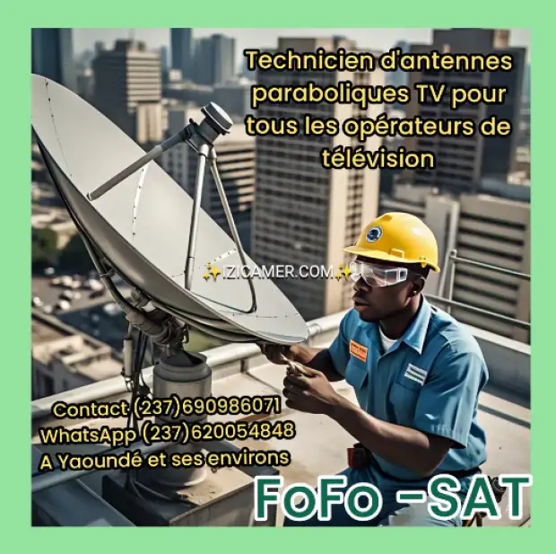 INSTALLATION ET DÉPANNAGE DES ANTENNES PARABOLIQUES TV | IZICAMER