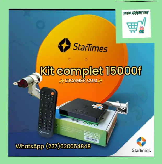 VENTE ET INSTALLATION DECODEURS STARTIMES