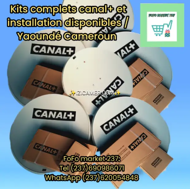 Kits complets canal+ et installation disponibles