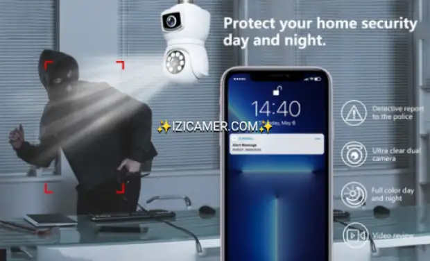 Camera de surveillance | IZICAMER
