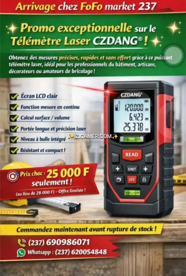 TÉLÉMÈTRE LASER