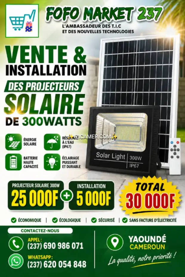 Projecteur solaire