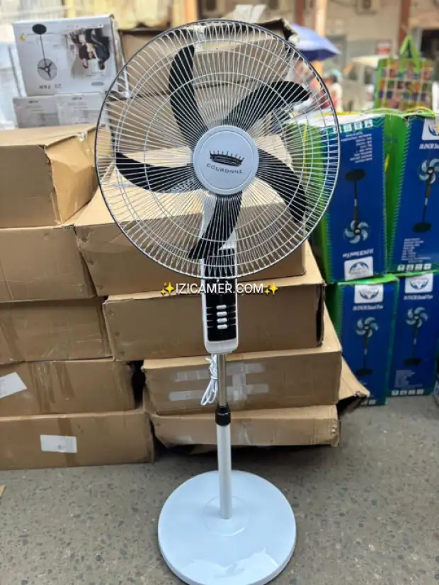 Ventilateur avec télécommande, rechargeable ou simple a bon prix