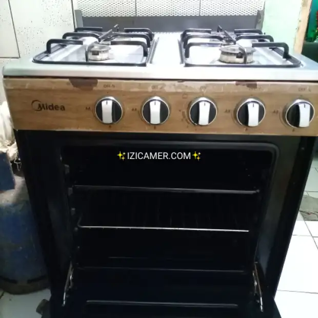 Cuisinière de marque Midea avec four | IZICAMER