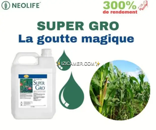 •	🔥 Passez de 5 sacs à 15 sacs avec Super Gro ! 	•	🌱 Boostez vos cultures et gagnez plus