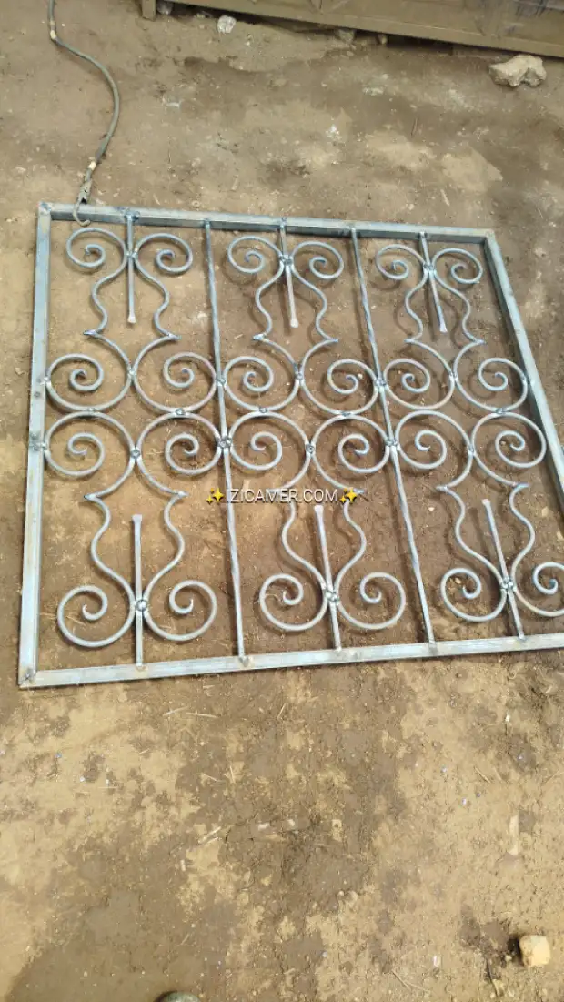 Grille en Fer forger moderne