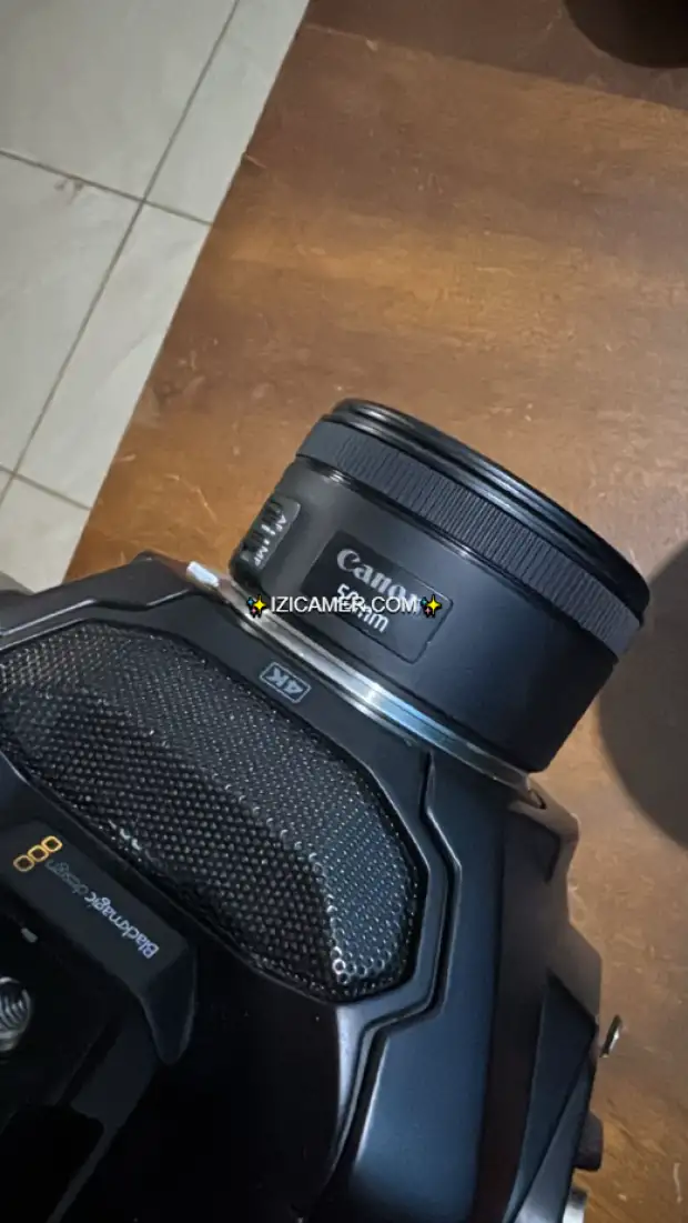 Blackmagic Mini URSA 4K + Canon 50mm | IZICAMER