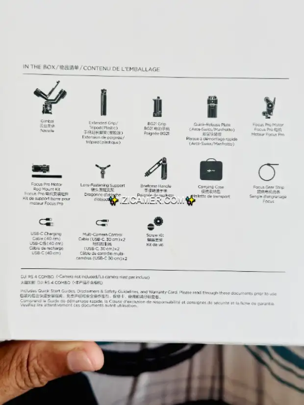 DJI rs4 fly more combo neuf | IZICAMER