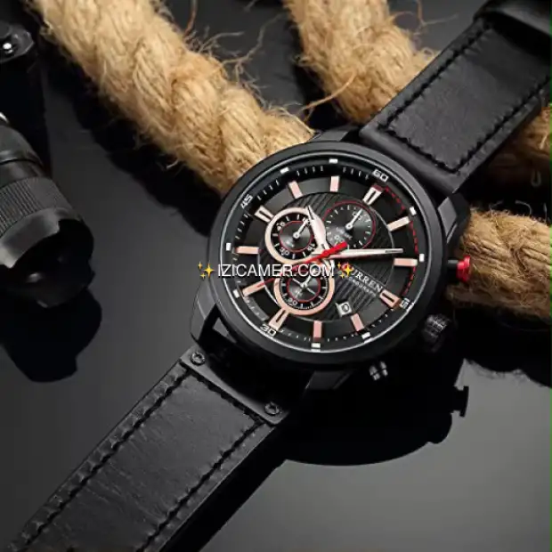 Montre Curren en cuir homme