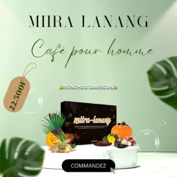 Miira Lanang (Café pour Homme) | IZICAMER