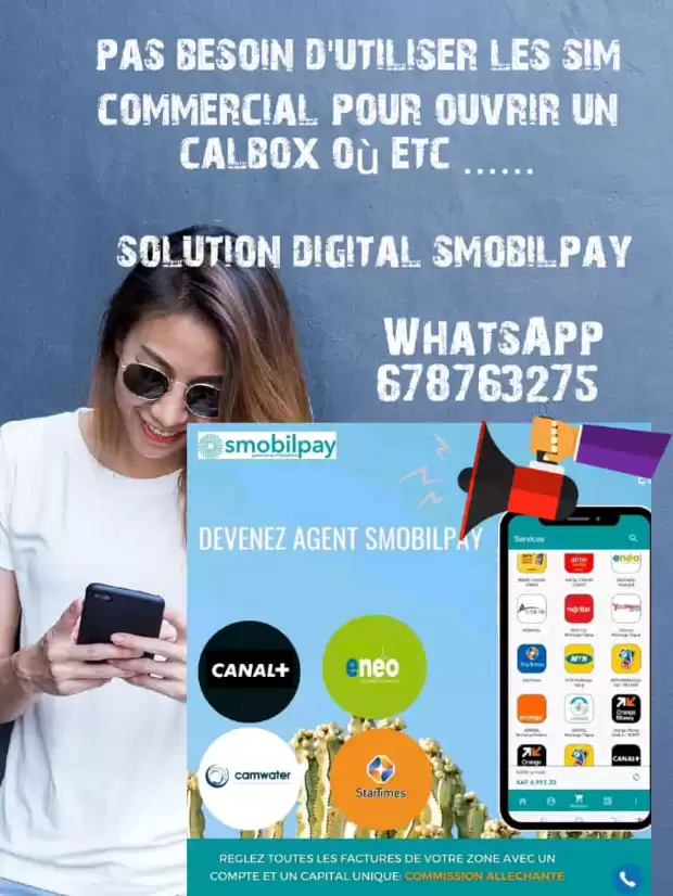 Tu as un projet de calbox où d'ouvrir un point OM où Momo smobilpay c'est la solution | IZICAMER