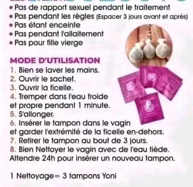 Perle Yoni détox pour l'hygiène et le bien être de la femme | IZICAMER