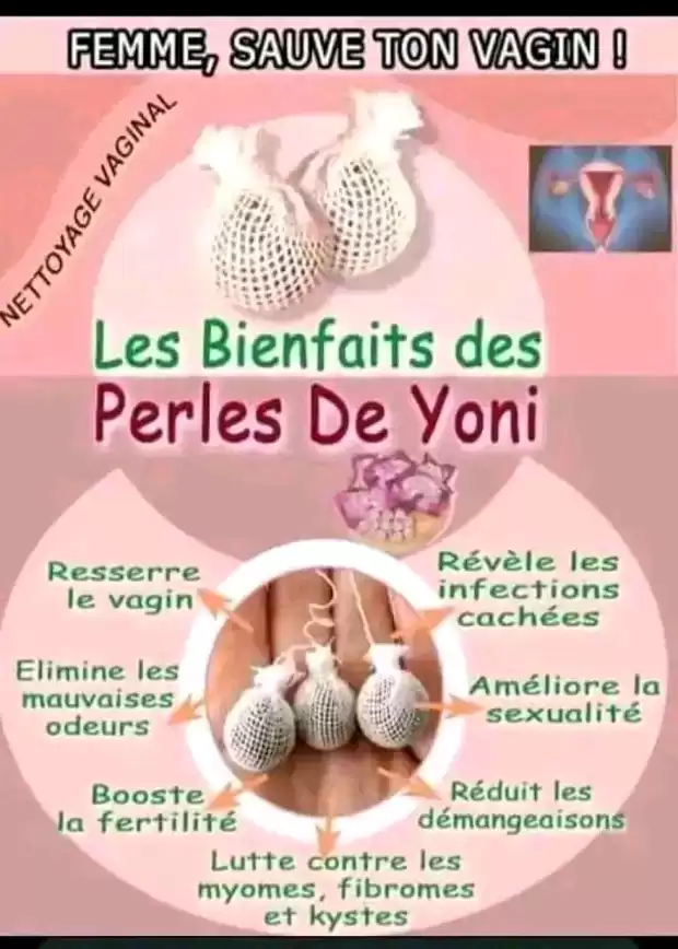 Perle Yoni détox pour l'hygiène et le bien être de la femme | IZICAMER