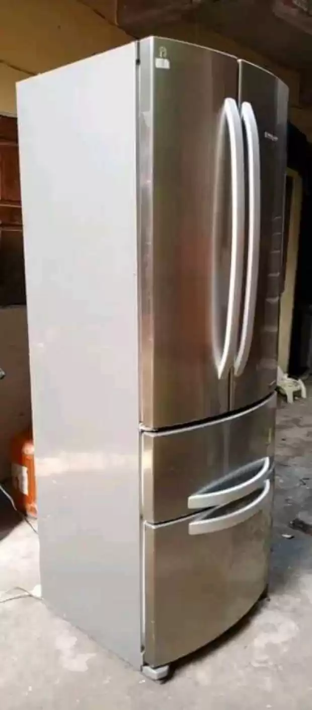 Grand frigo américain métallisé 400L | IZICAMER