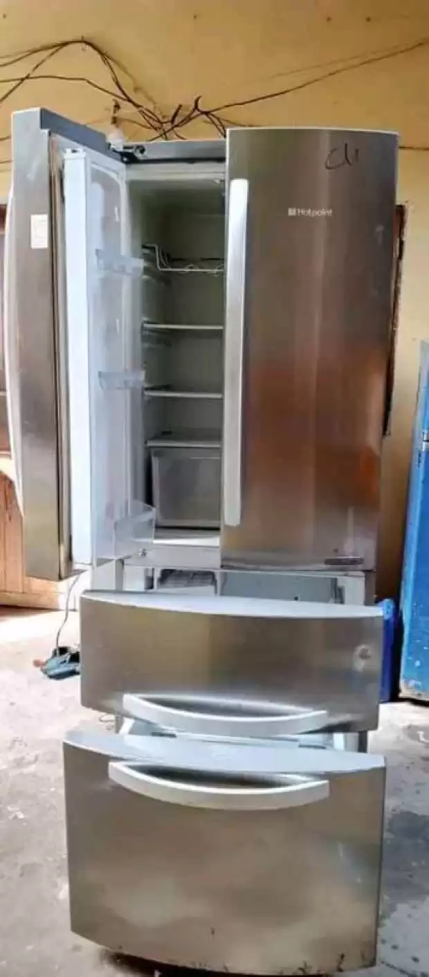 Grand frigo américain métallisé 400L | IZICAMER