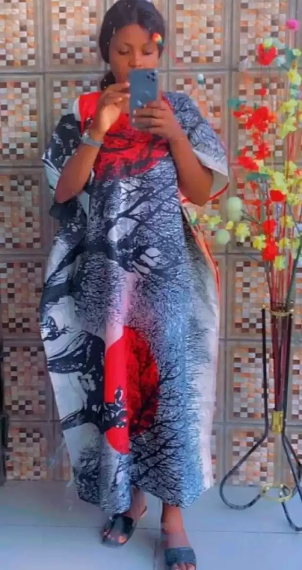 Gandoura avec foulard