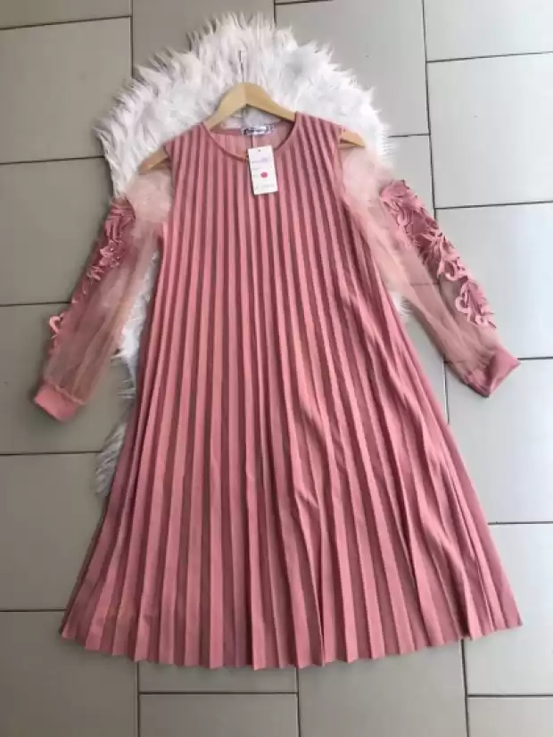 Robe rose crème | IZICAMER