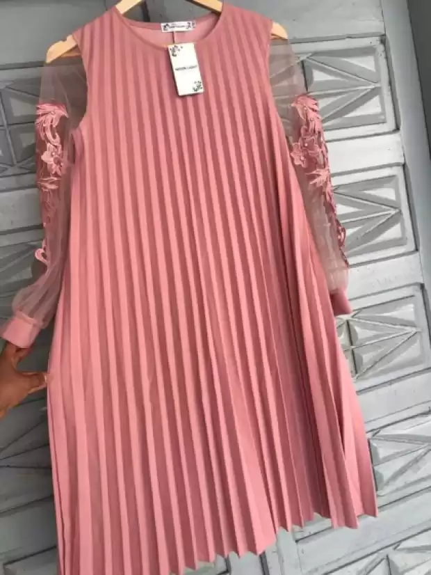 Robe rose crème | IZICAMER