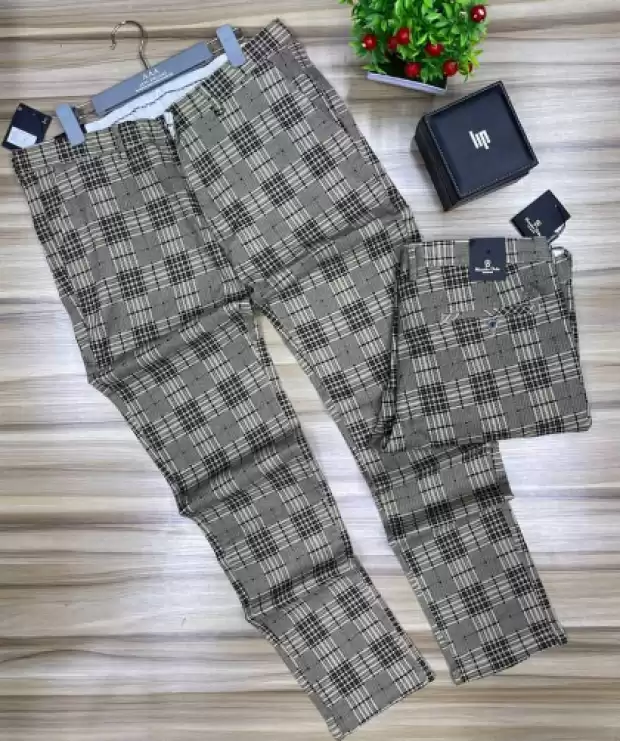 Pantalon monsieur carrelé | IZICAMER