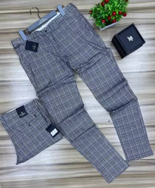 Pantalon monsieur carrelé | IZICAMER