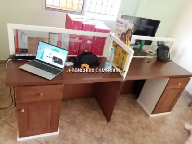 Bureau 4 places sans chaises | IZICAMER