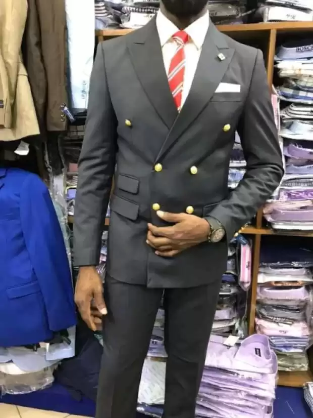 Ensemble costume coton super 180