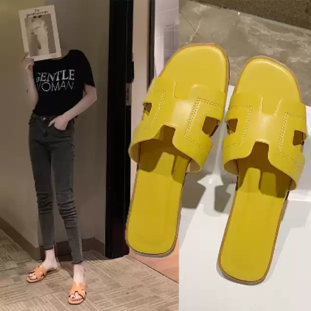 Nouvelle babouche Hermès très bonne qualité en vente