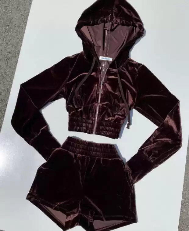 Ensemble en daim