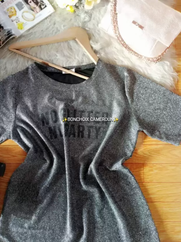T-shirt Robe brillant | IZICAMER