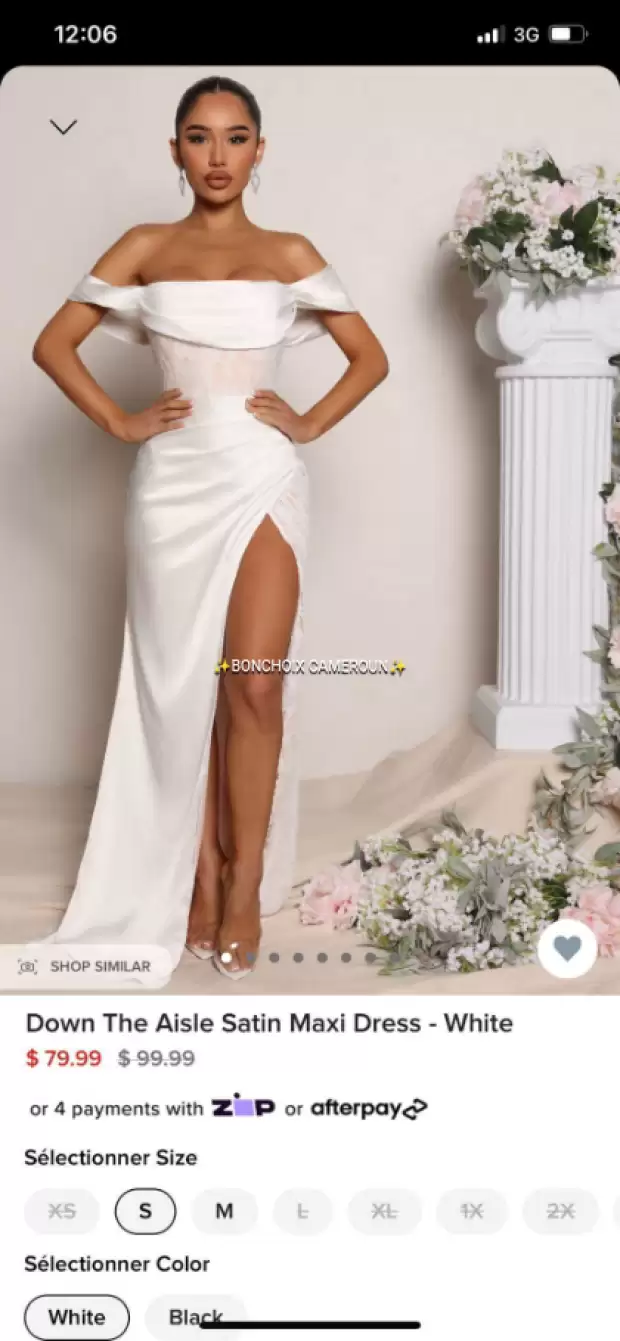 Petite robe FASHION NOVA | IZICAMER