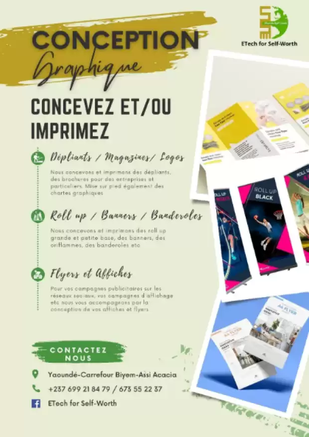 Design graphique, community management et boosting des pages